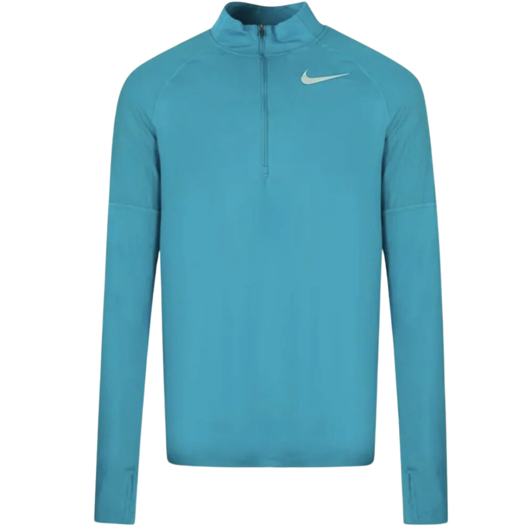 NIKE 1/4 ZIP RUNNING TOP 'AQUA'