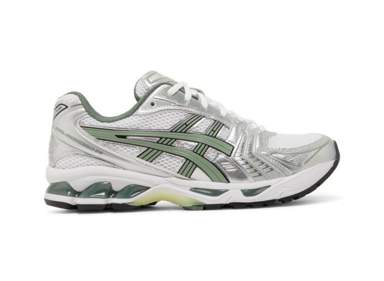 Asics Kayano white/slate