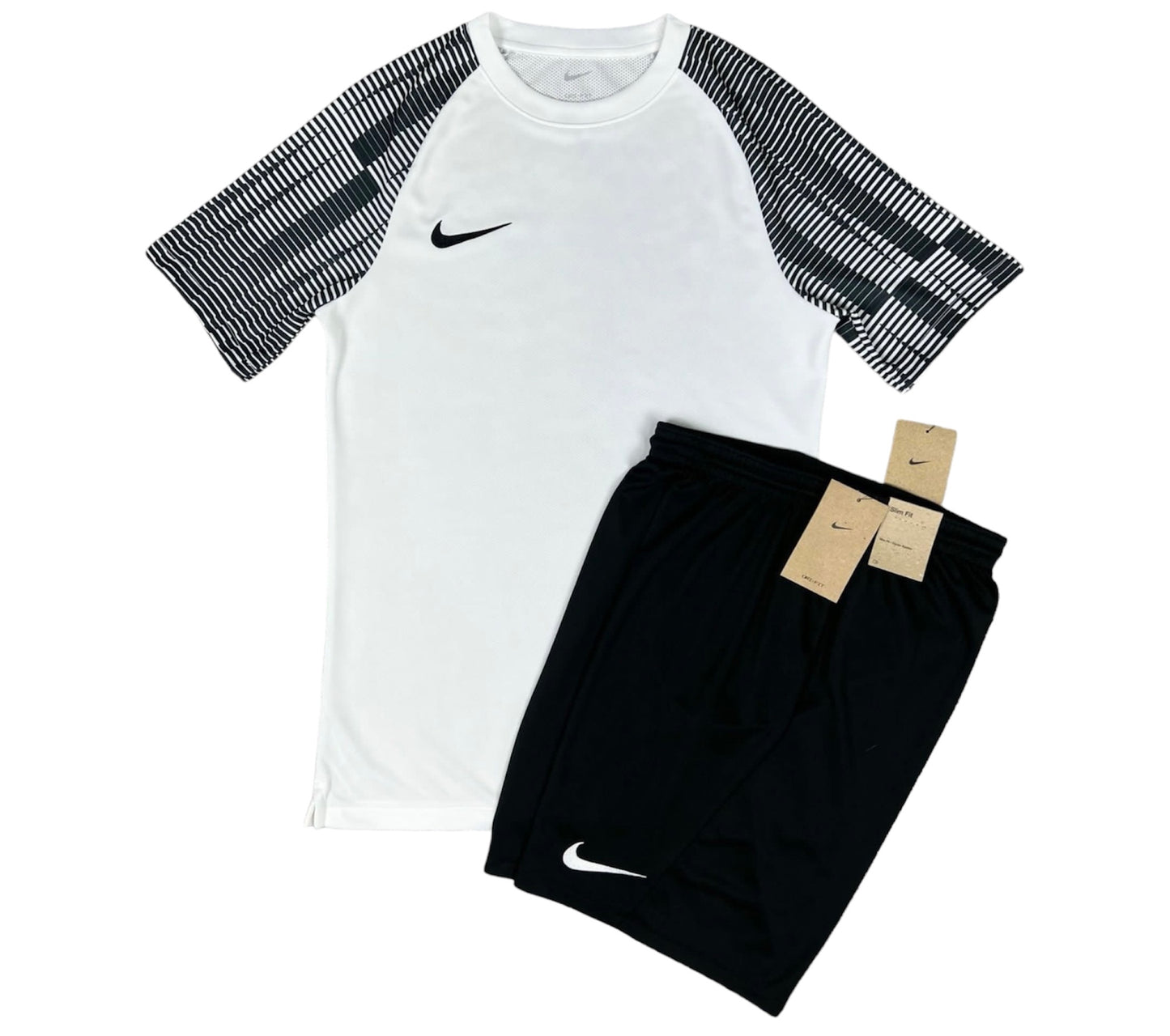 NIKE DRI FIT ACADEMY SET WHITE/BLACK