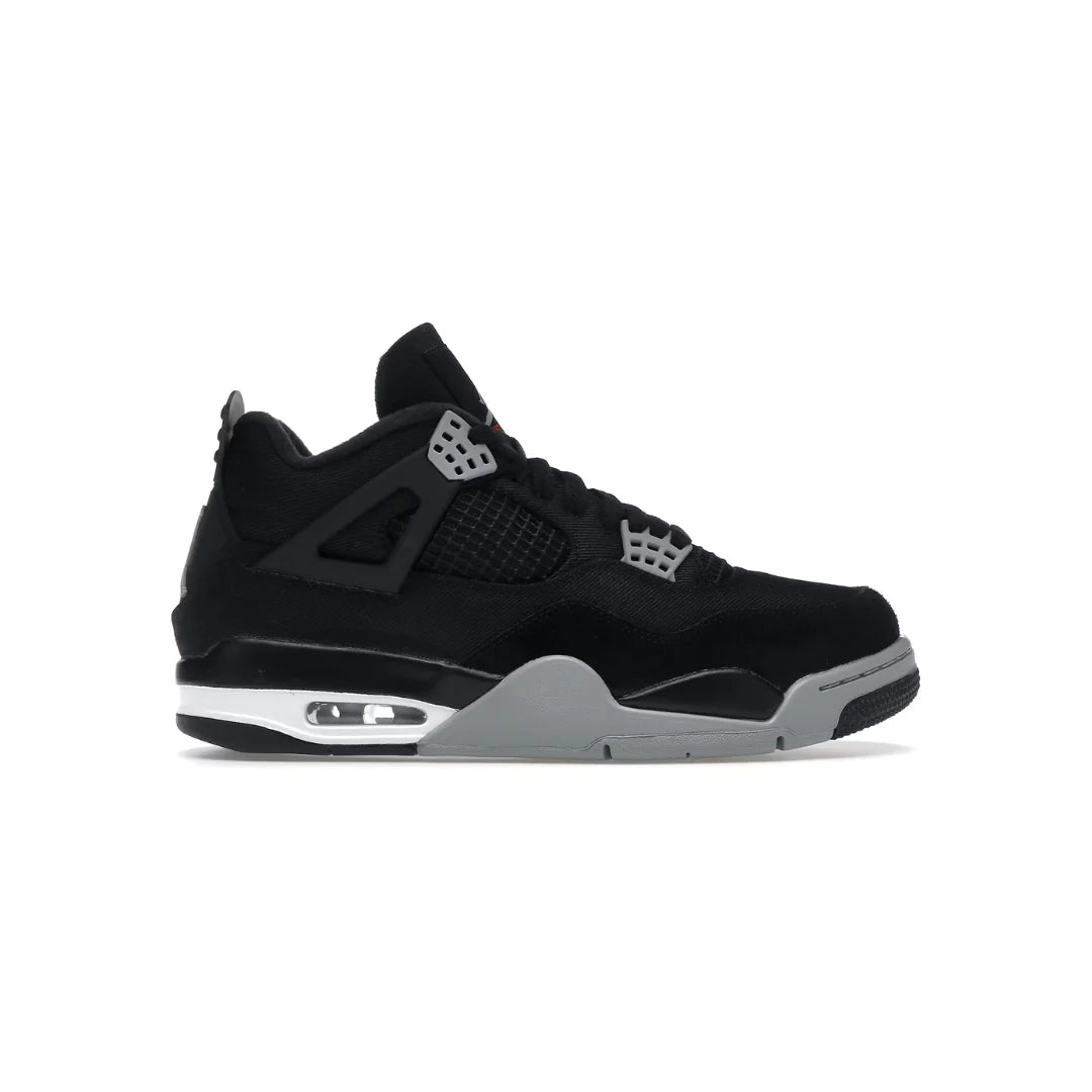 AIR JORDAN 4 'BLACK CANVAS'