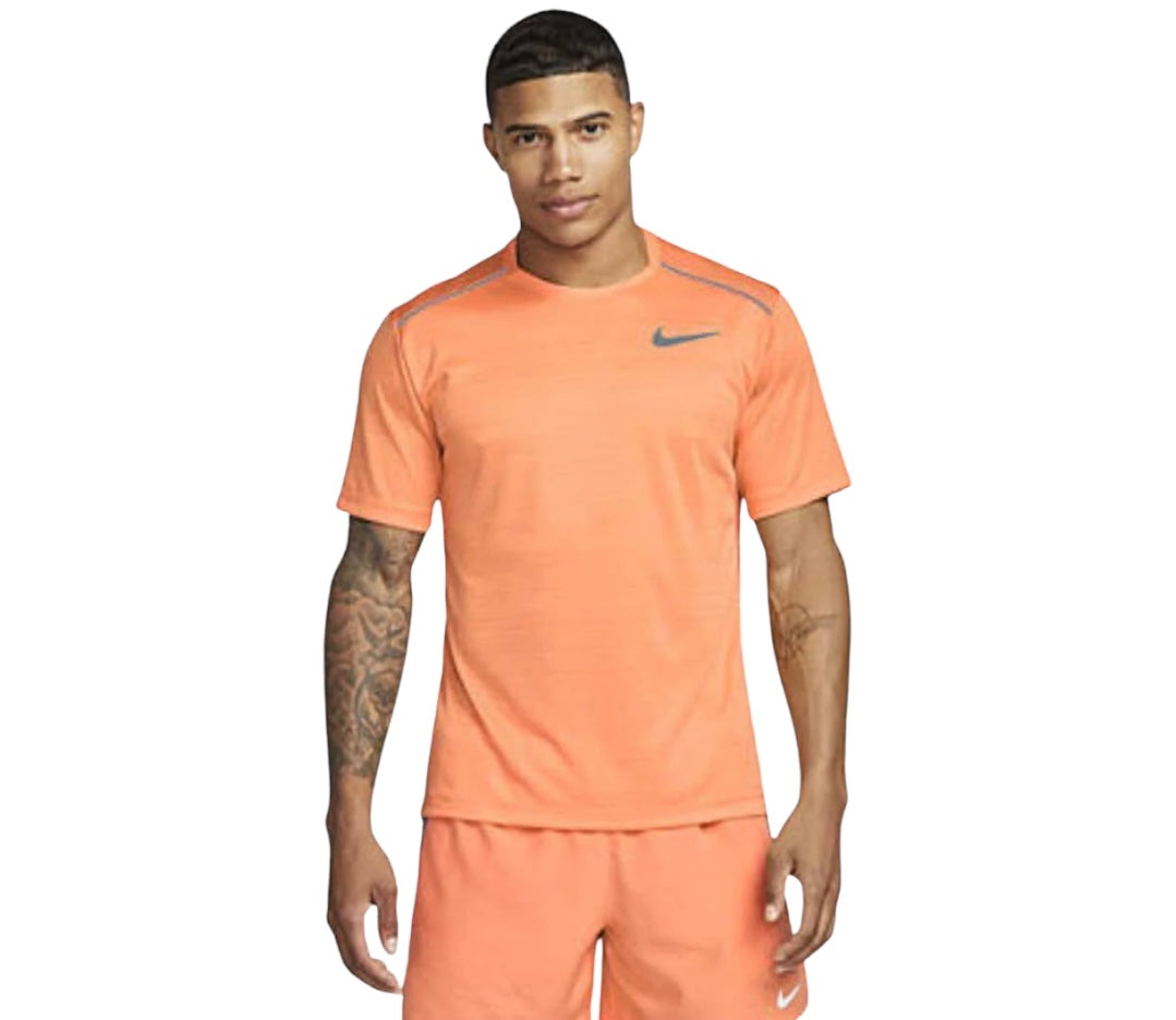 NIKE MILER 1.0 T-SHIRT 'ORANGE TRANCE'