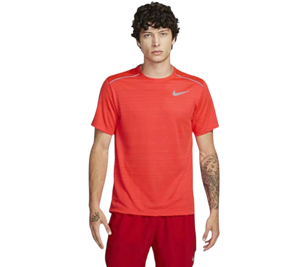 NIKE MILER 1.0 T-SHIRT 'BRIGHT CRIMSON'