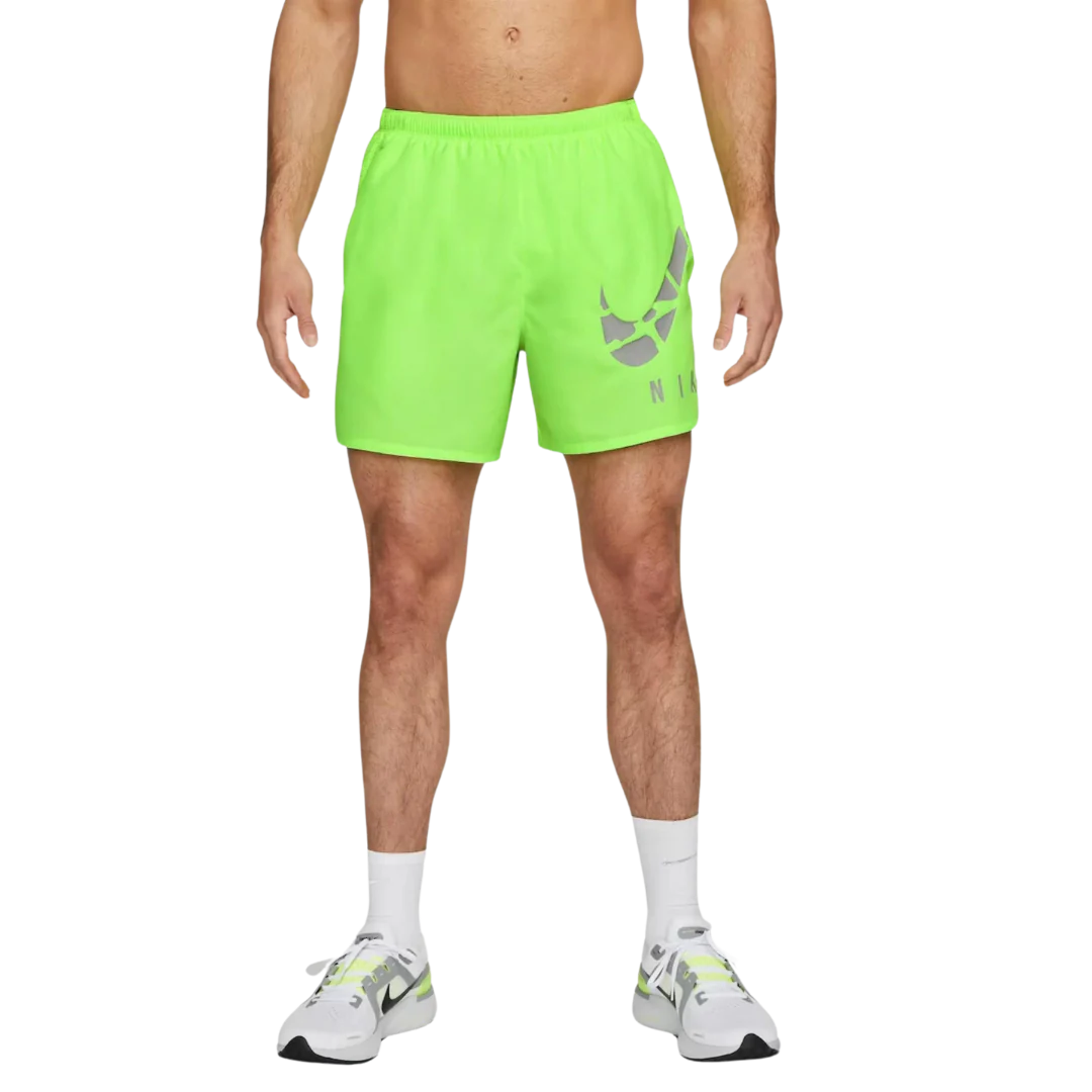 NIKE CHALLENGER 13CM RD REFLECTIVE SHORTS 'VOLT'