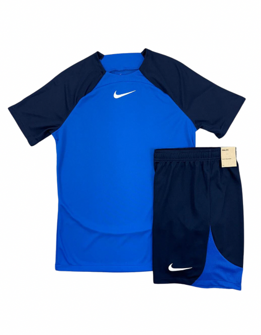 Nike - Pro T Shirt & Shorts Set - Blue