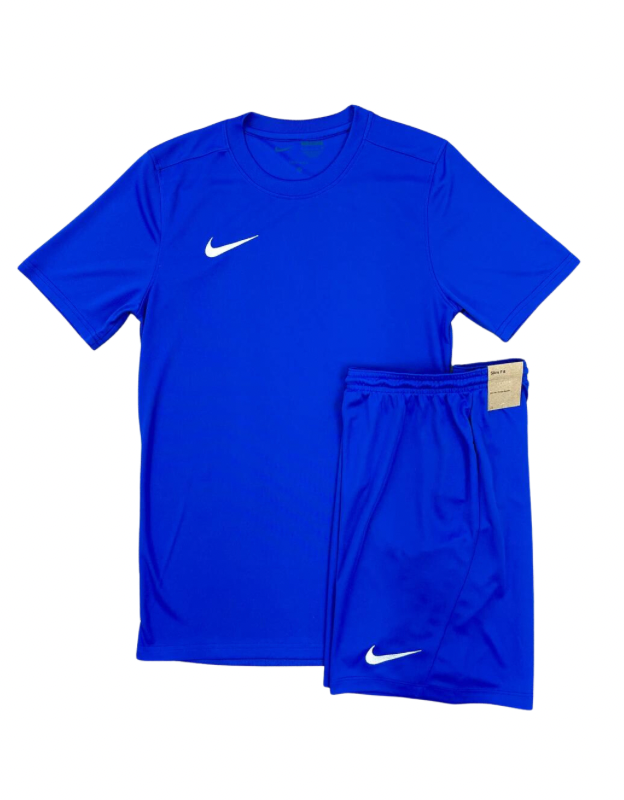 Nike - Essential Dri-FIT T Shirt & Shorts Set - Misty Blue