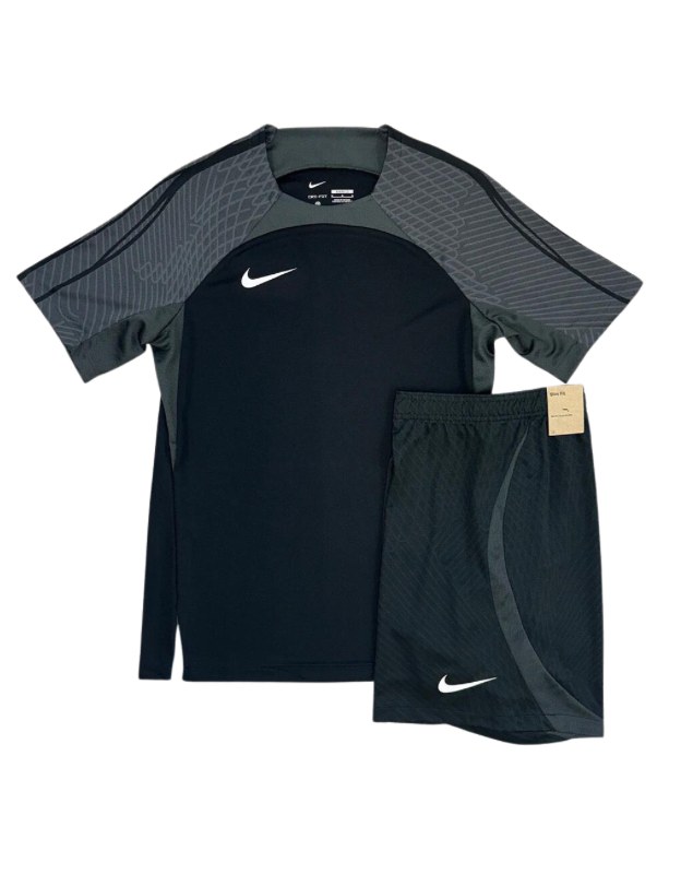 Nike - Strike 23 T Shirt & Shorts Set - Black